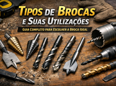 Tipos de Brocas e Suas Utilizações: Guia Completo para Escolher a Broca Ideal